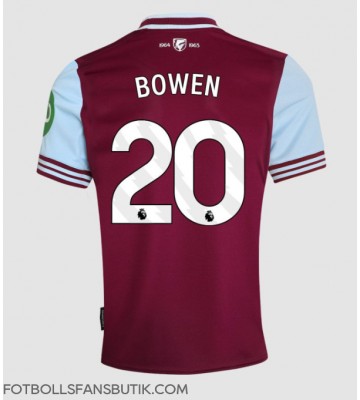 West Ham United Jarrod Bowen #20 Replika Hemmatröja 2024-25 Kortärmad